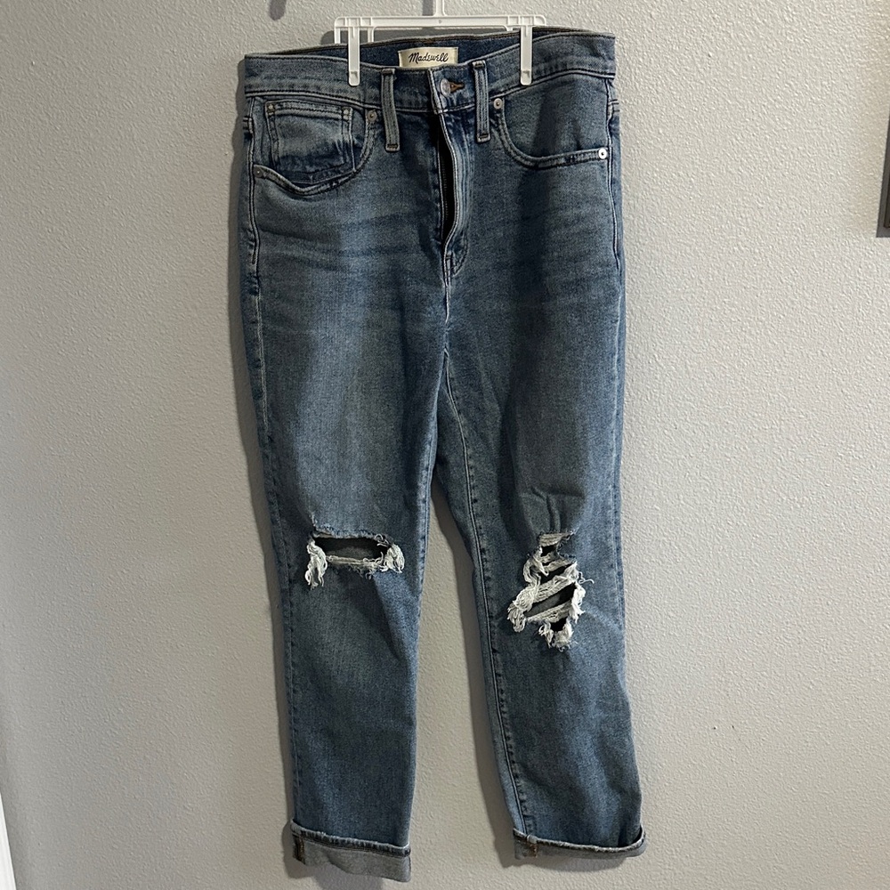 Madewell jeans - roadtripper slim boyfriend jeans 26P NWOT